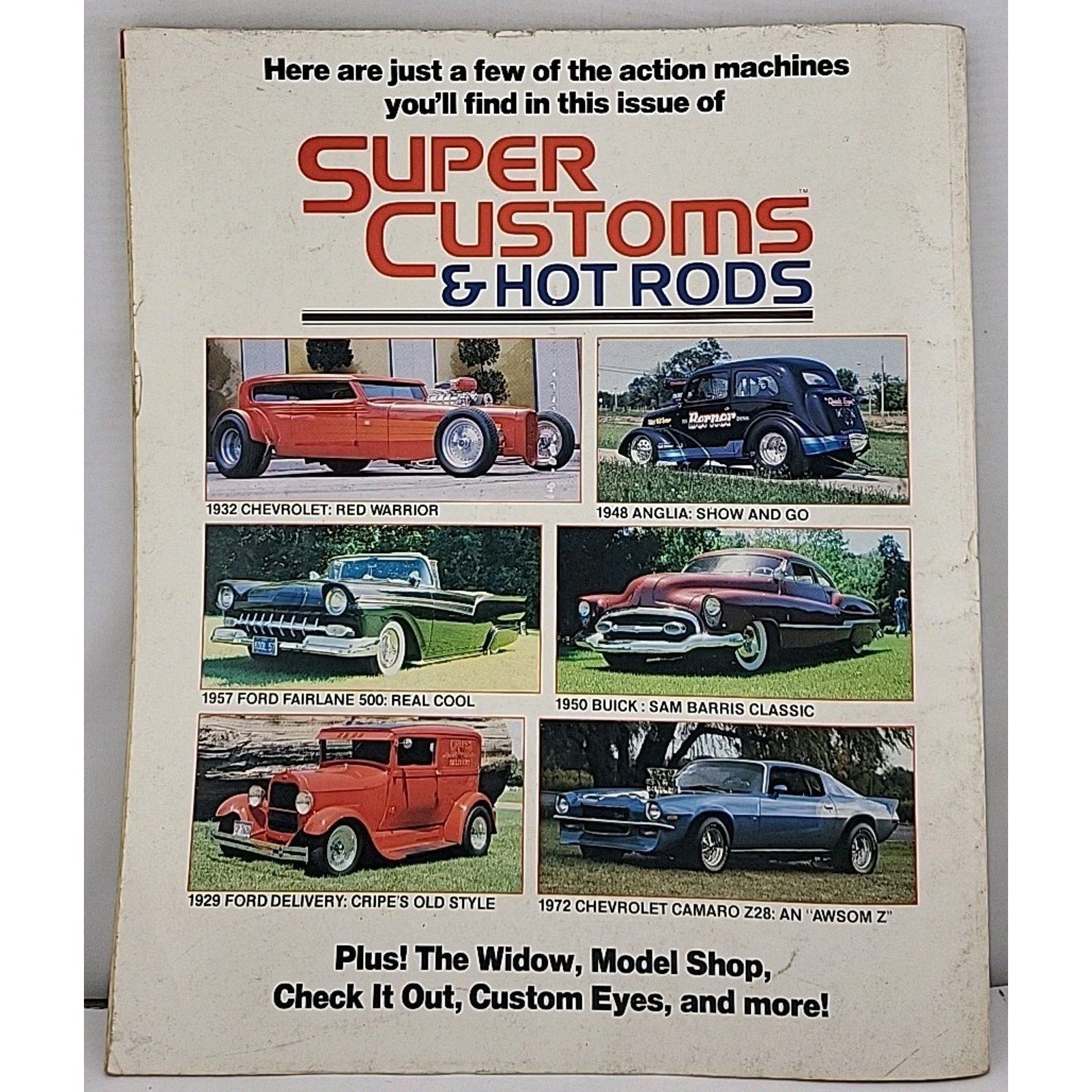 Super Customs & Hot Rods Magazine December 1985