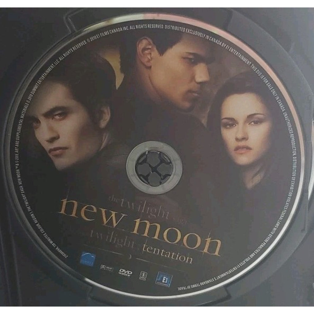 The Twilight Saga: New Moon (DVD, 2010, Canadian)