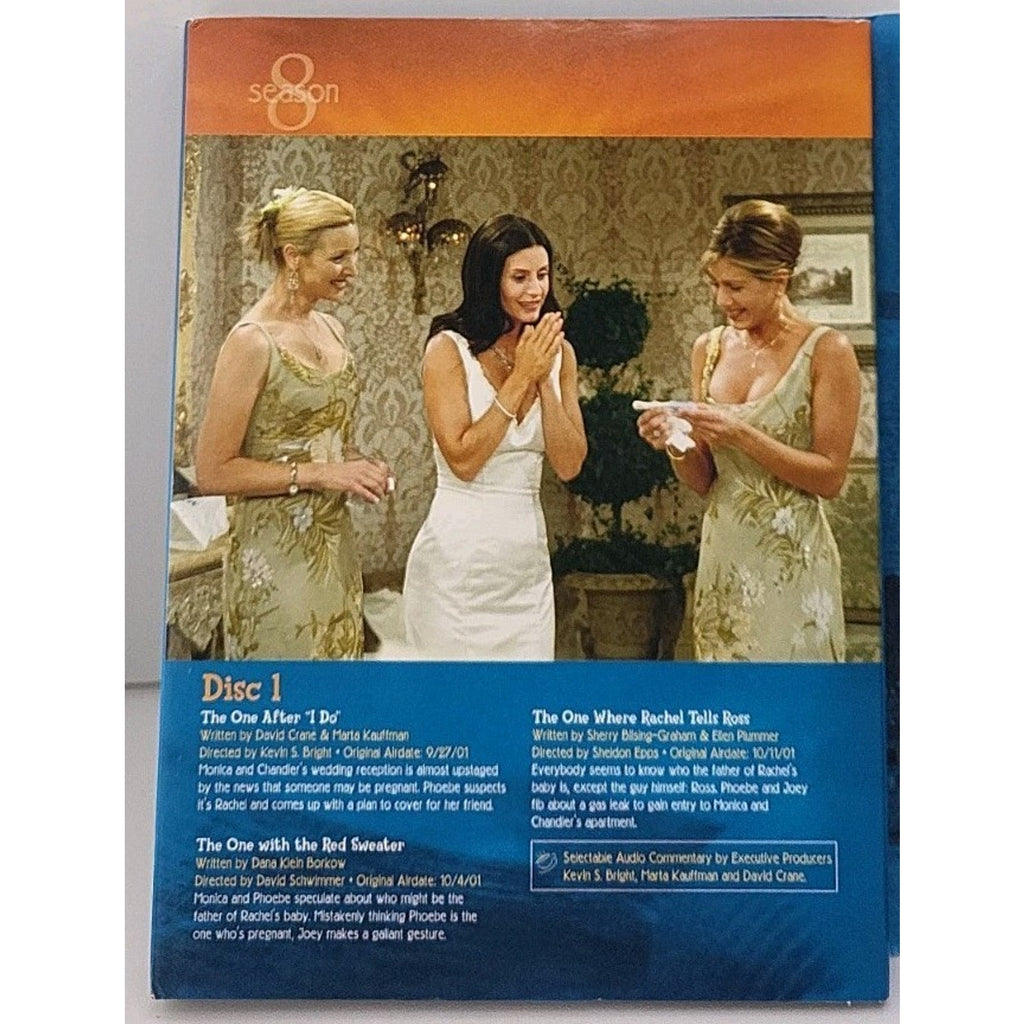 Friends - The Complete Eighth Season (DVD, 2004, 4-Disc Set)