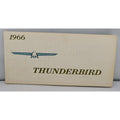 1966 Thunderbird Manual