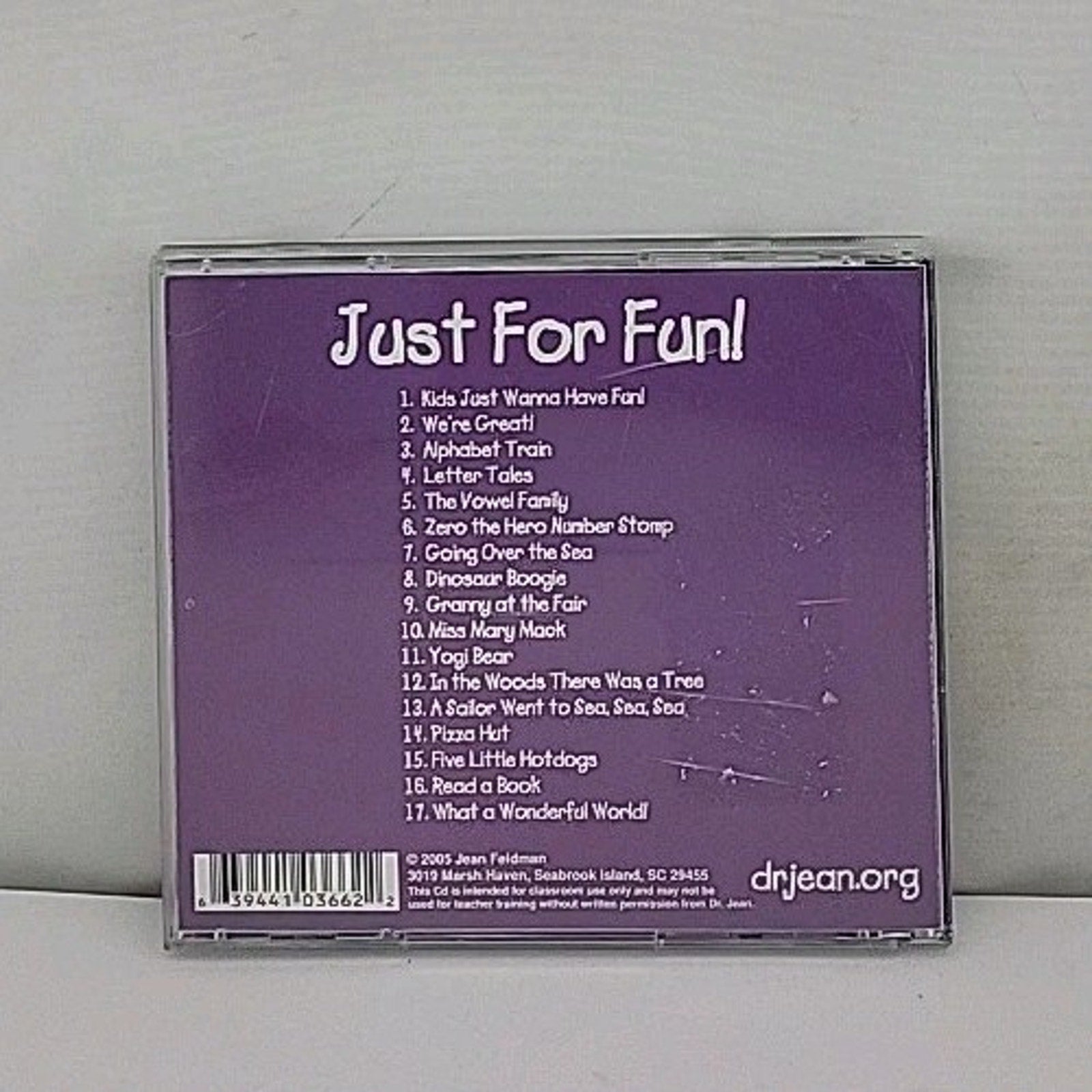 Just for Fun by Dr. Jean (CD, 2007)
