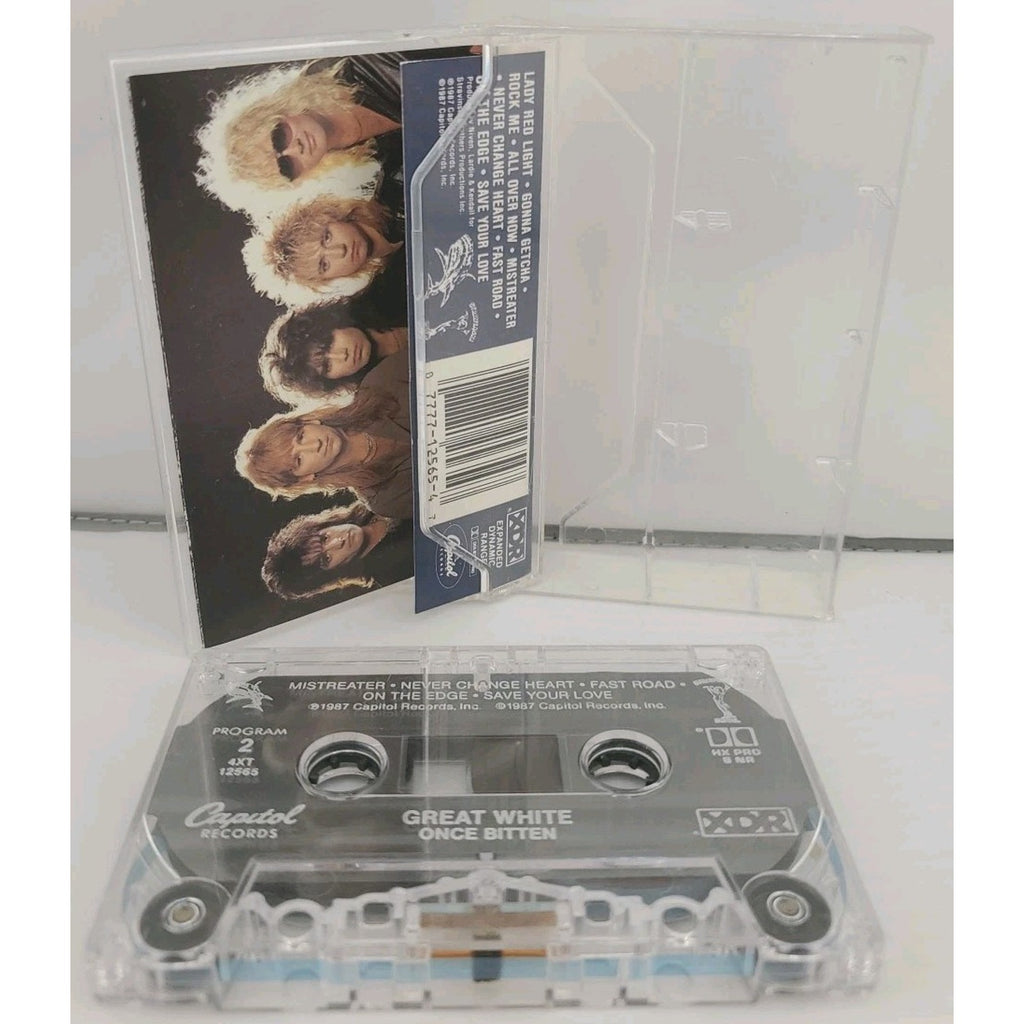 Once Bitten... by Great White (Cassette, Jun-1987, Capitol/EMI Records)