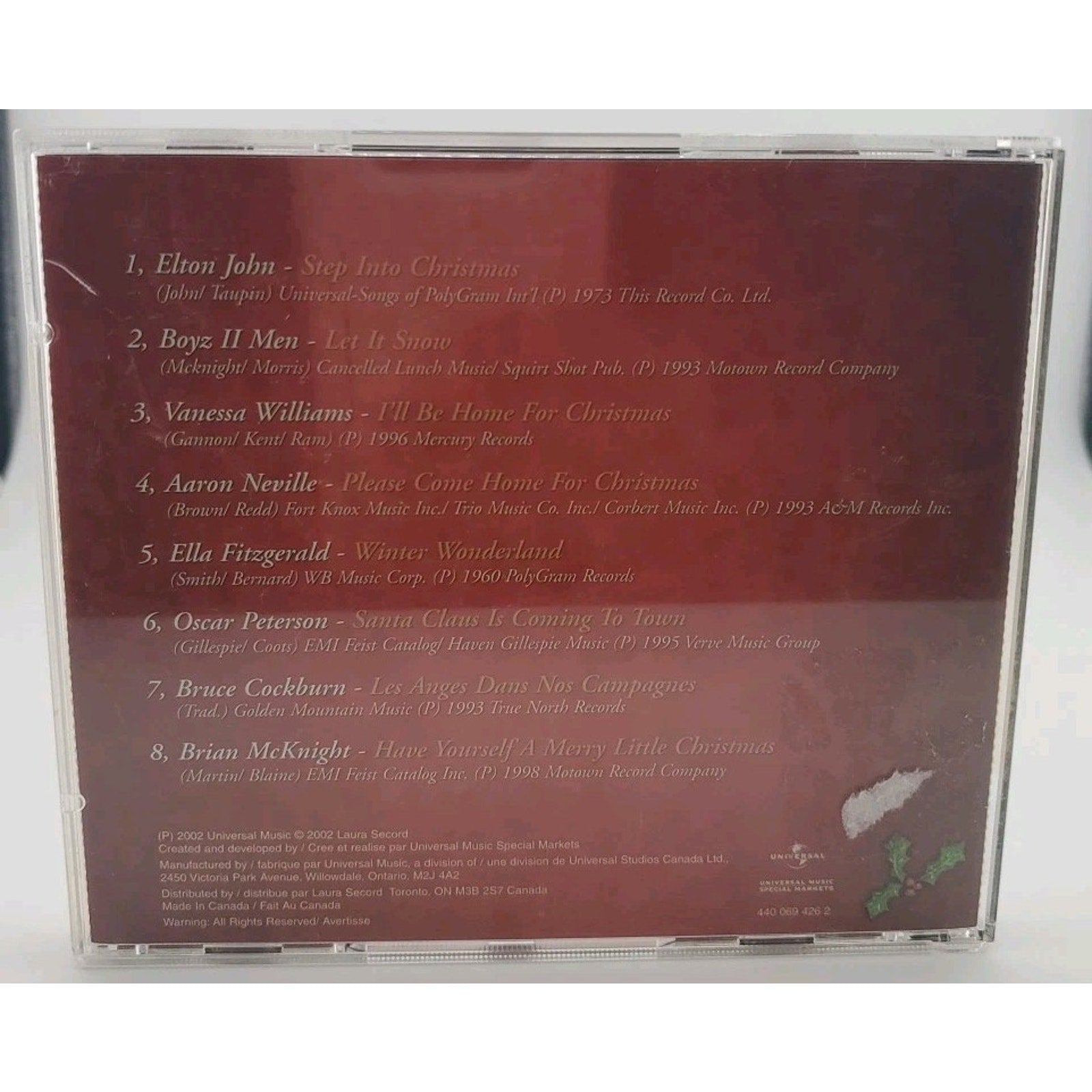Home For The Holidays Laura Secord (CD)