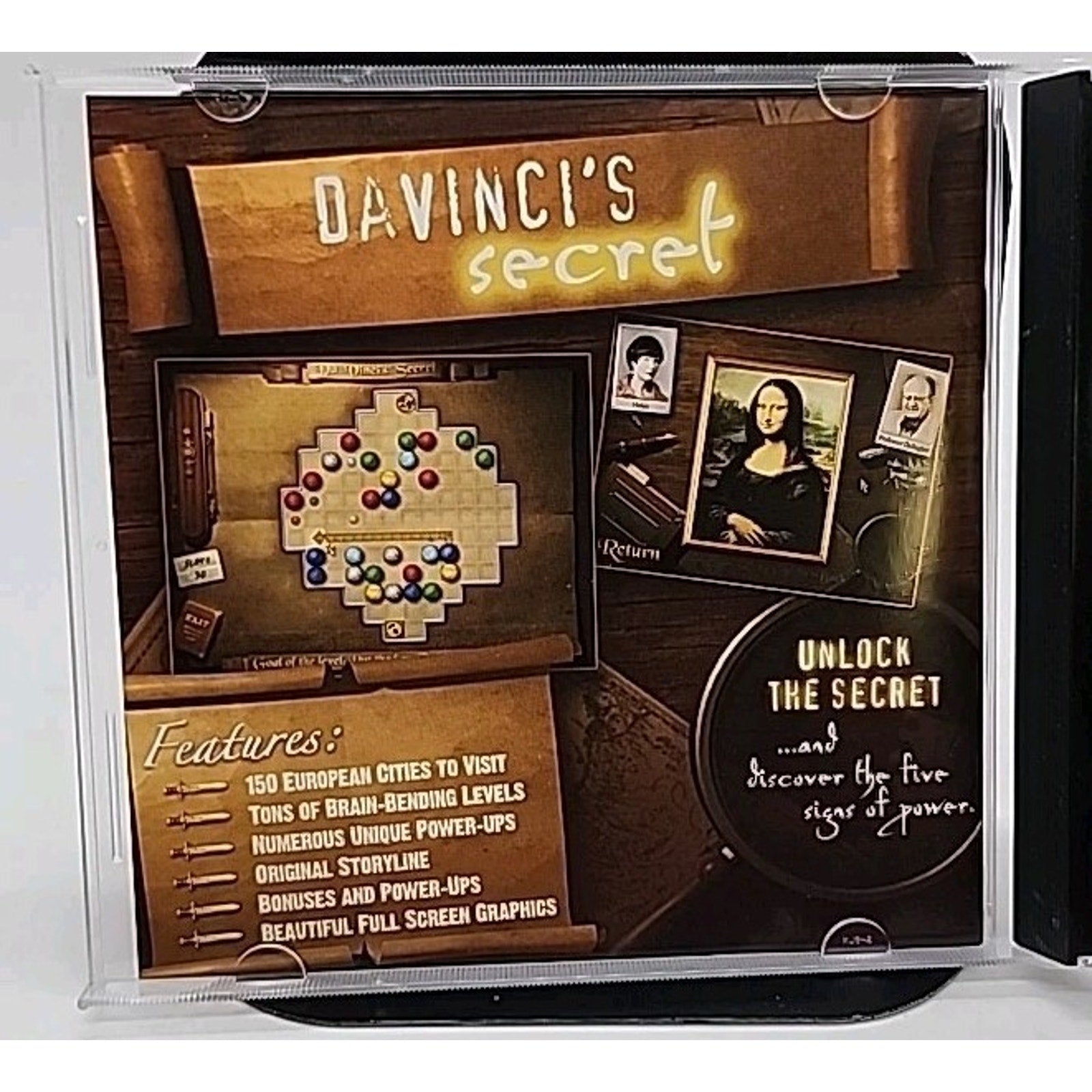 DaVinci's Secret PC CD-ROM 2007 for Windows 98/Me/2000/XP/Vista