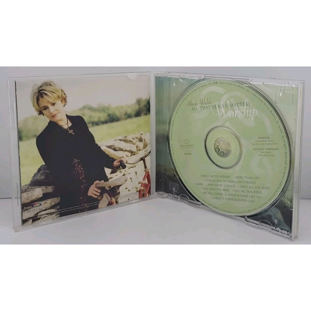 Sheila Walsh - All That Really Matters Worship CD 2003 Christian Integrity