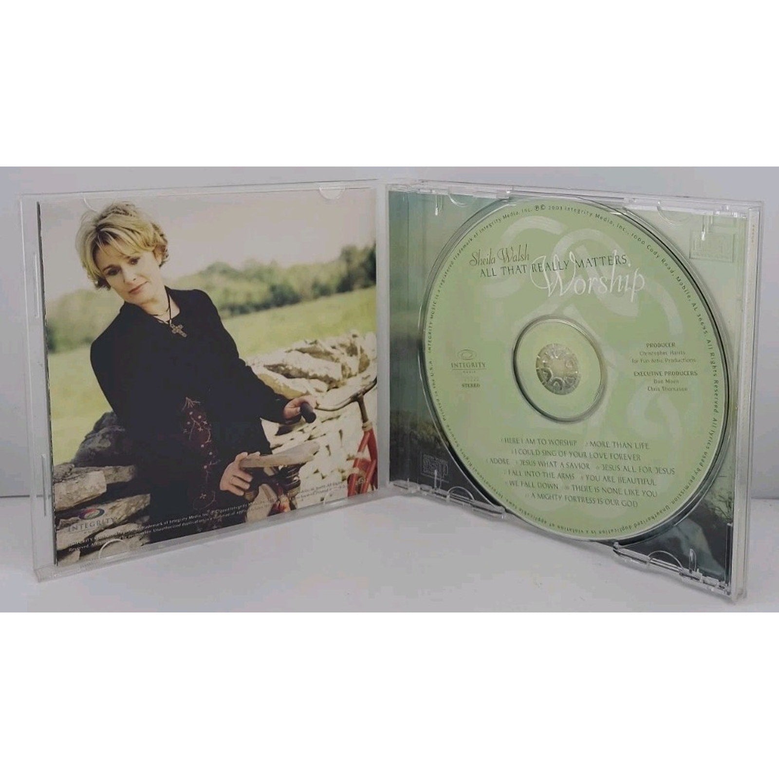 Sheila Walsh - All That Really Matters Worship CD 2003 Christian Integrity