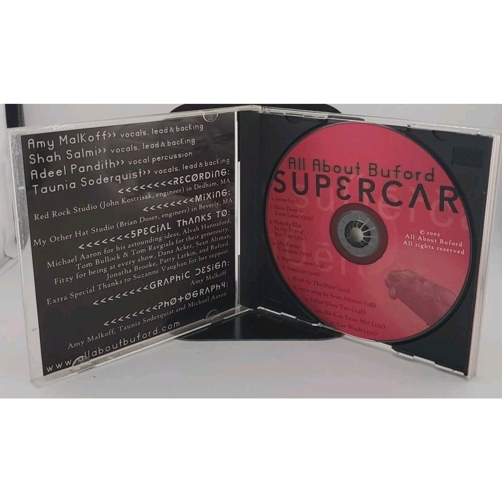 All About Buford Supercar CD 2002