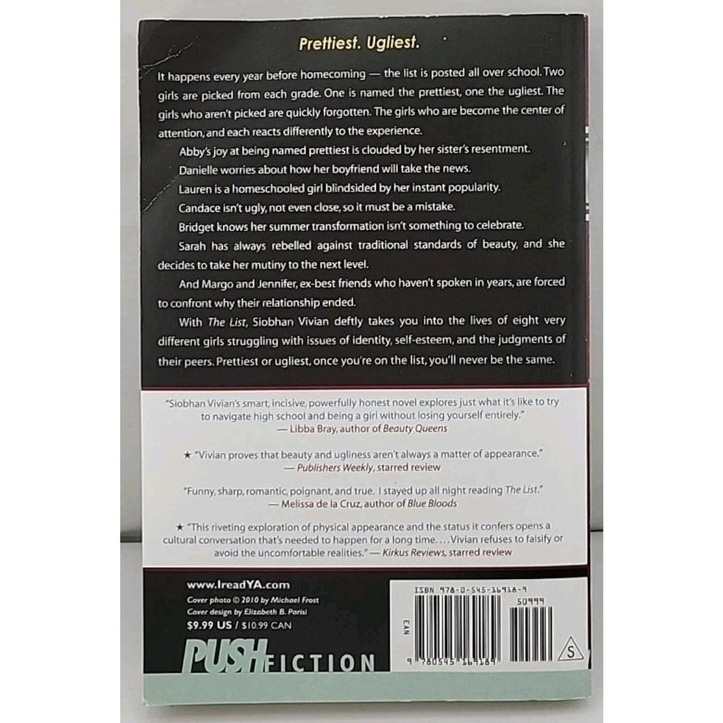 List by Siobhan Vivian (2014, Trade Paperback)