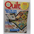 Quilt Magazine August/September 2008