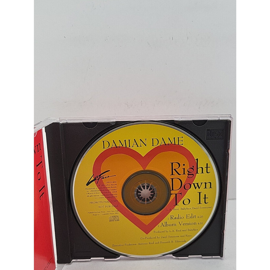 Damian Dame Right Down To It CD
