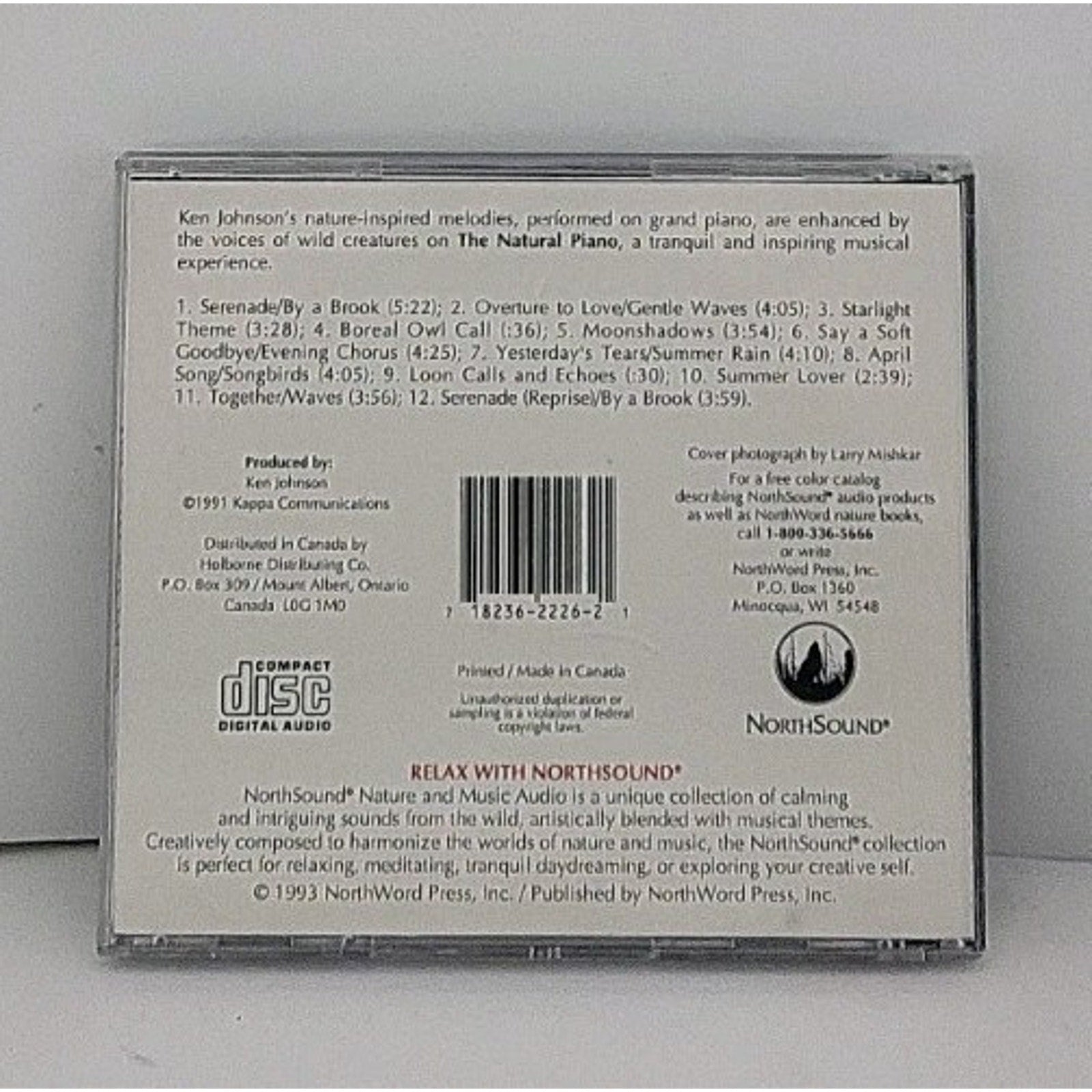 Natural Piano by NorthSound (CD, Mar-2003, Northsound Gift)