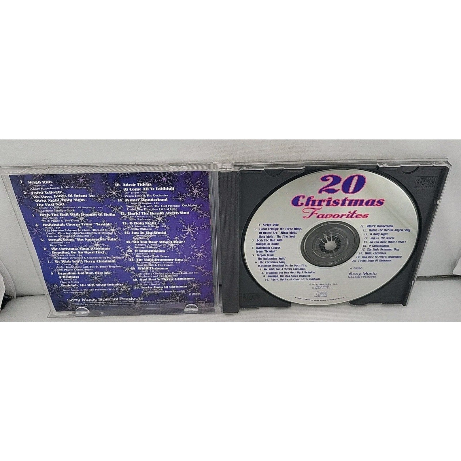 20 Christmas Favorites by Sacrum Chamber Choir (CD, Sony Music Distribution...