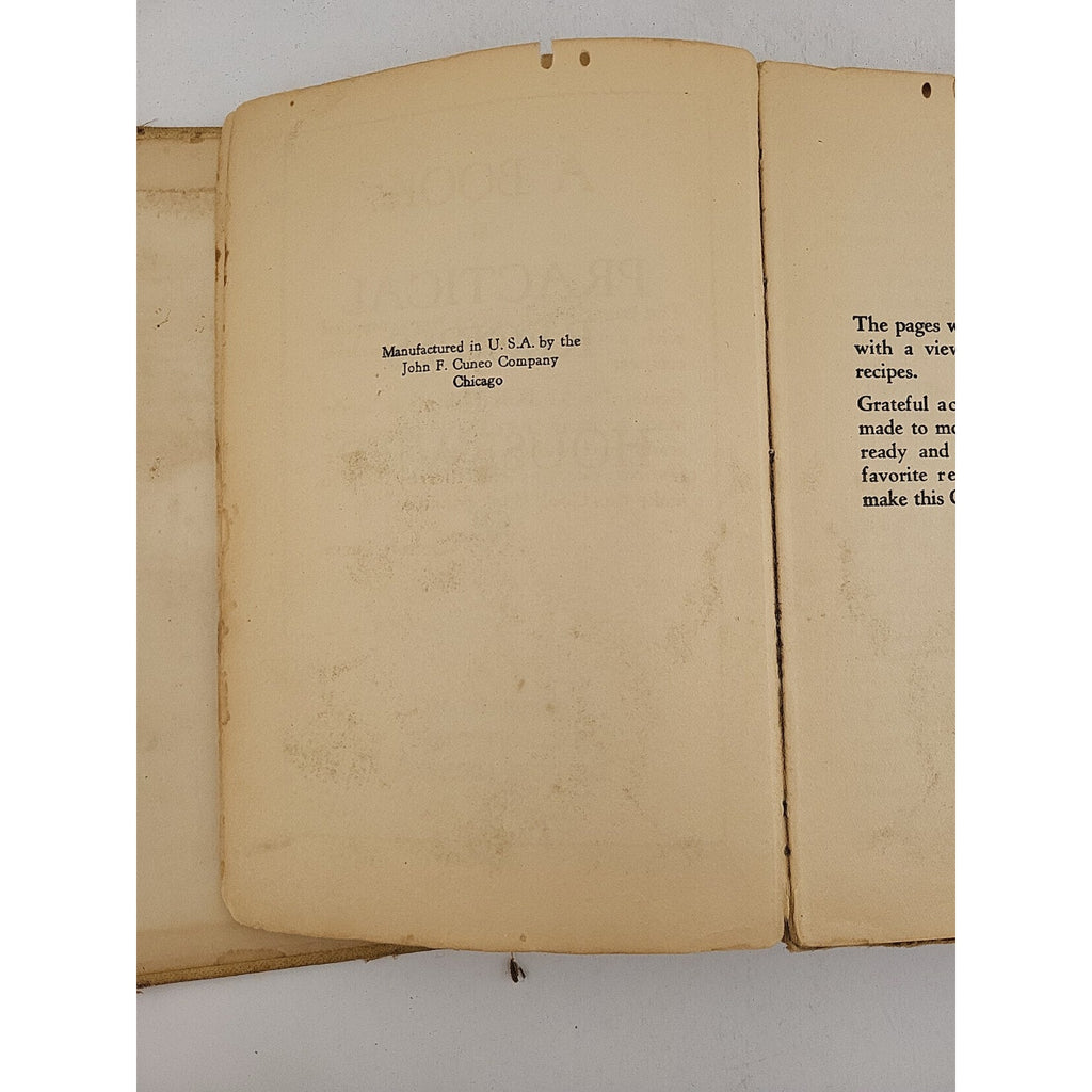Detroit Times Cookbook 1933 Practical Recipes Housewife Recipes Cooking