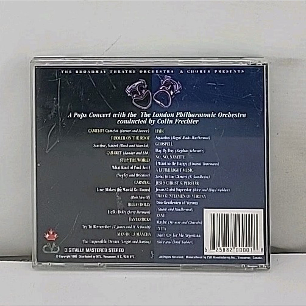 A Pops Concert Of 16 Broadway Hits From The 60s and 70s (CD) 1996