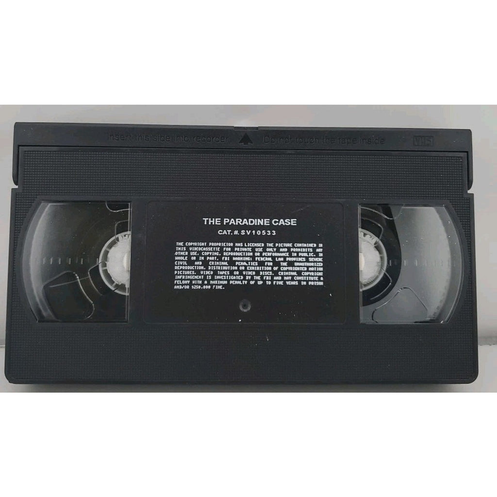 The Paradine Case (VHS, 1998)