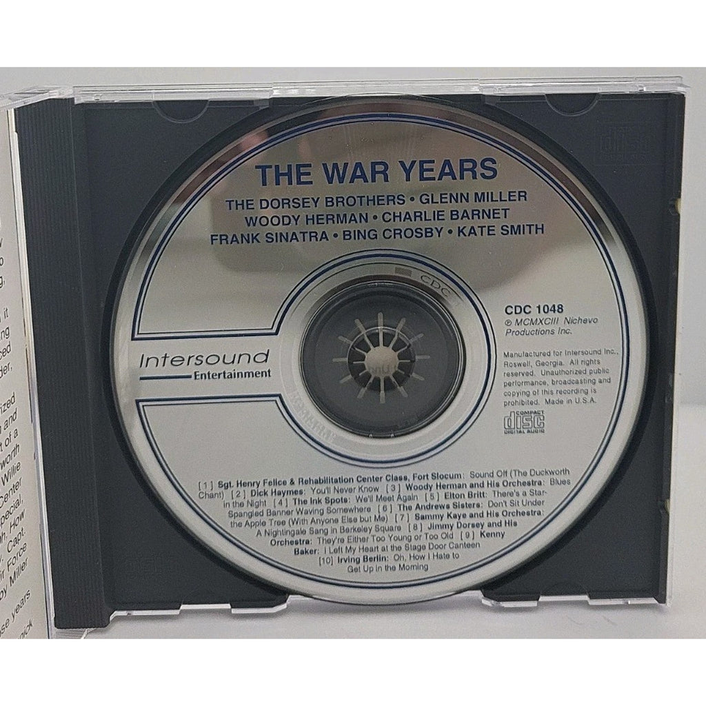 The War Years (CDC 1048) Various Artists ~ Jazz ~ CD