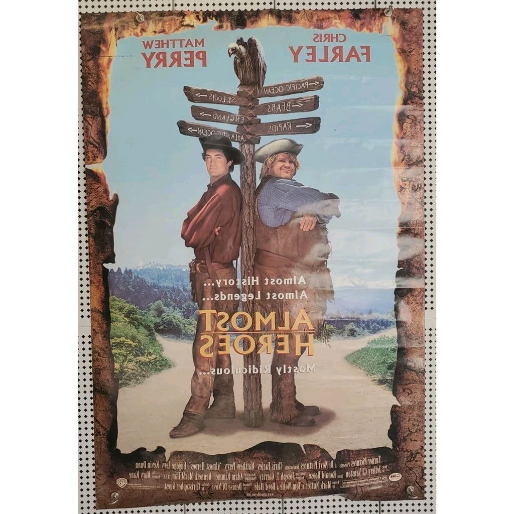 Almost Heroes (1998) Original Movie Poster - Rolled