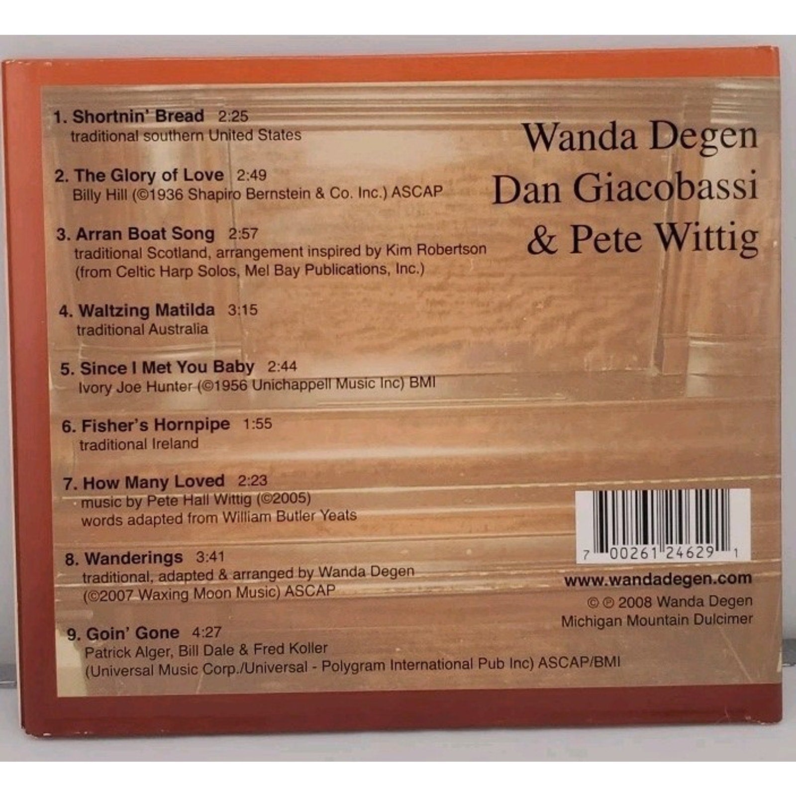 At Home Wanda Degen Trio (CD)