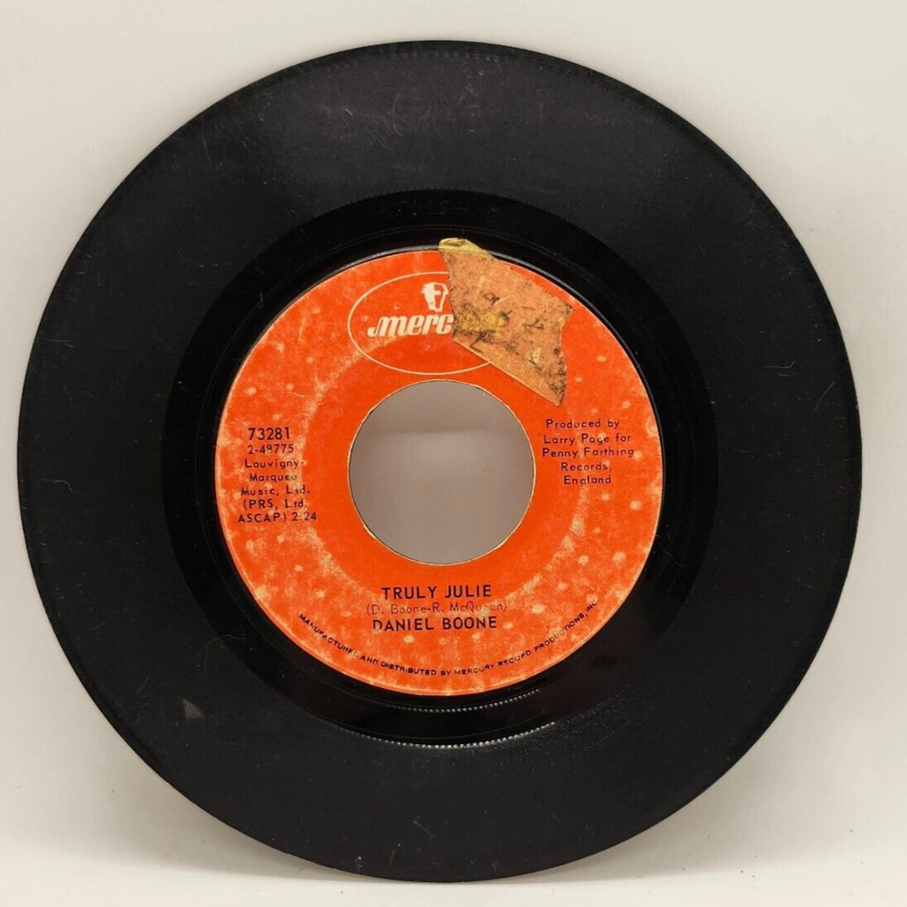Truly Julie / Beautiful Sunday By Daniel Boone (Record) - 73281
