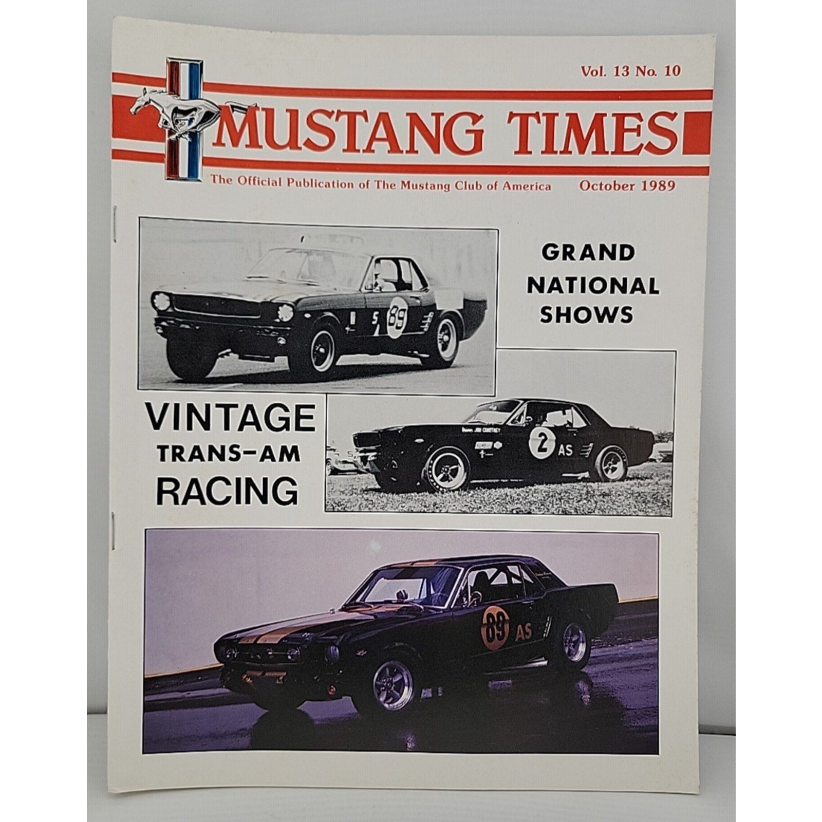 Mustang Times October 1989 Magazine