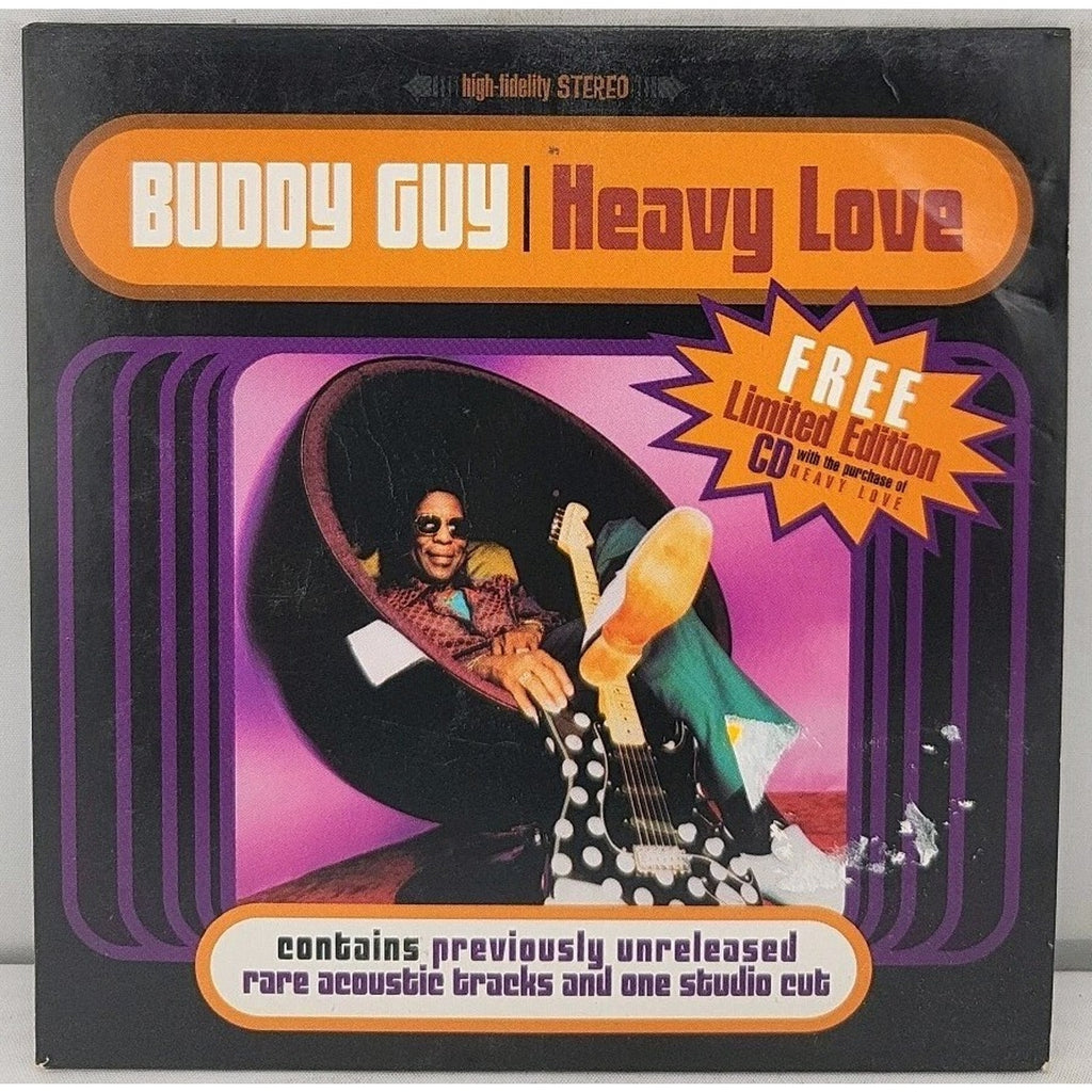 Heavy Love by Buddy Guy (CD, 1998) Limited Edition CD Digipak