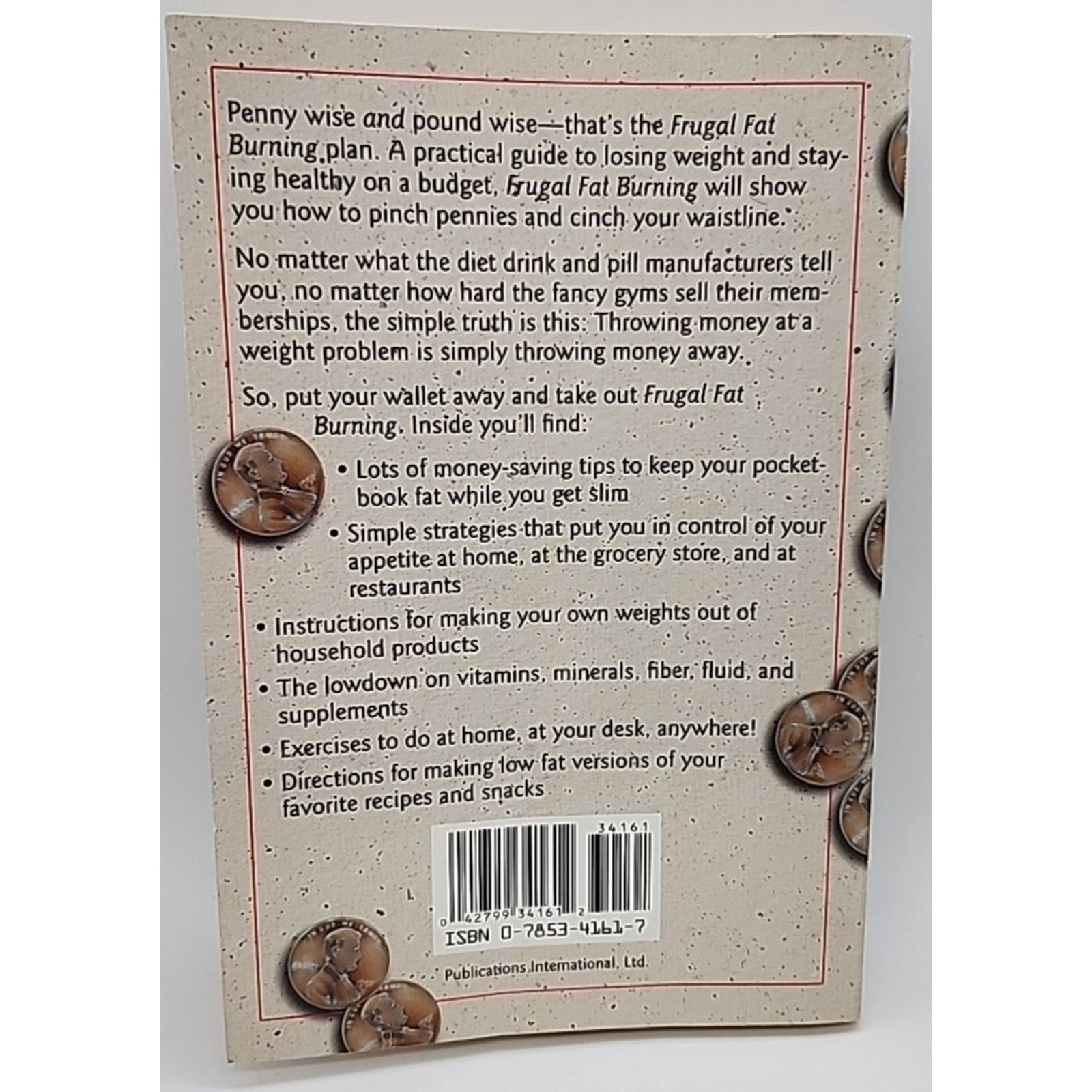 Frugal Fat Burning How To Lose Weight On Just Pennies (Paperback)