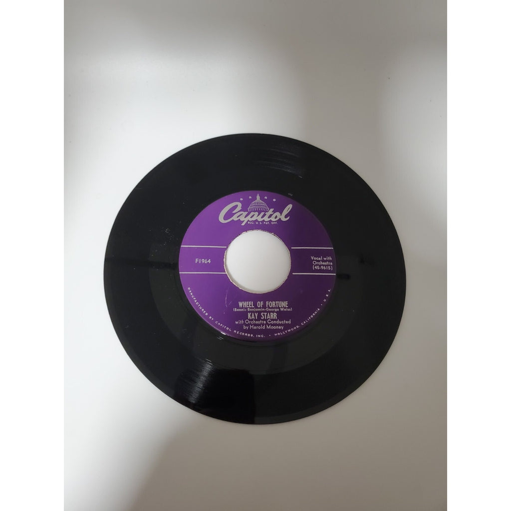 Kay Starr - I Wanna Love You - 45RPM Record - Singles