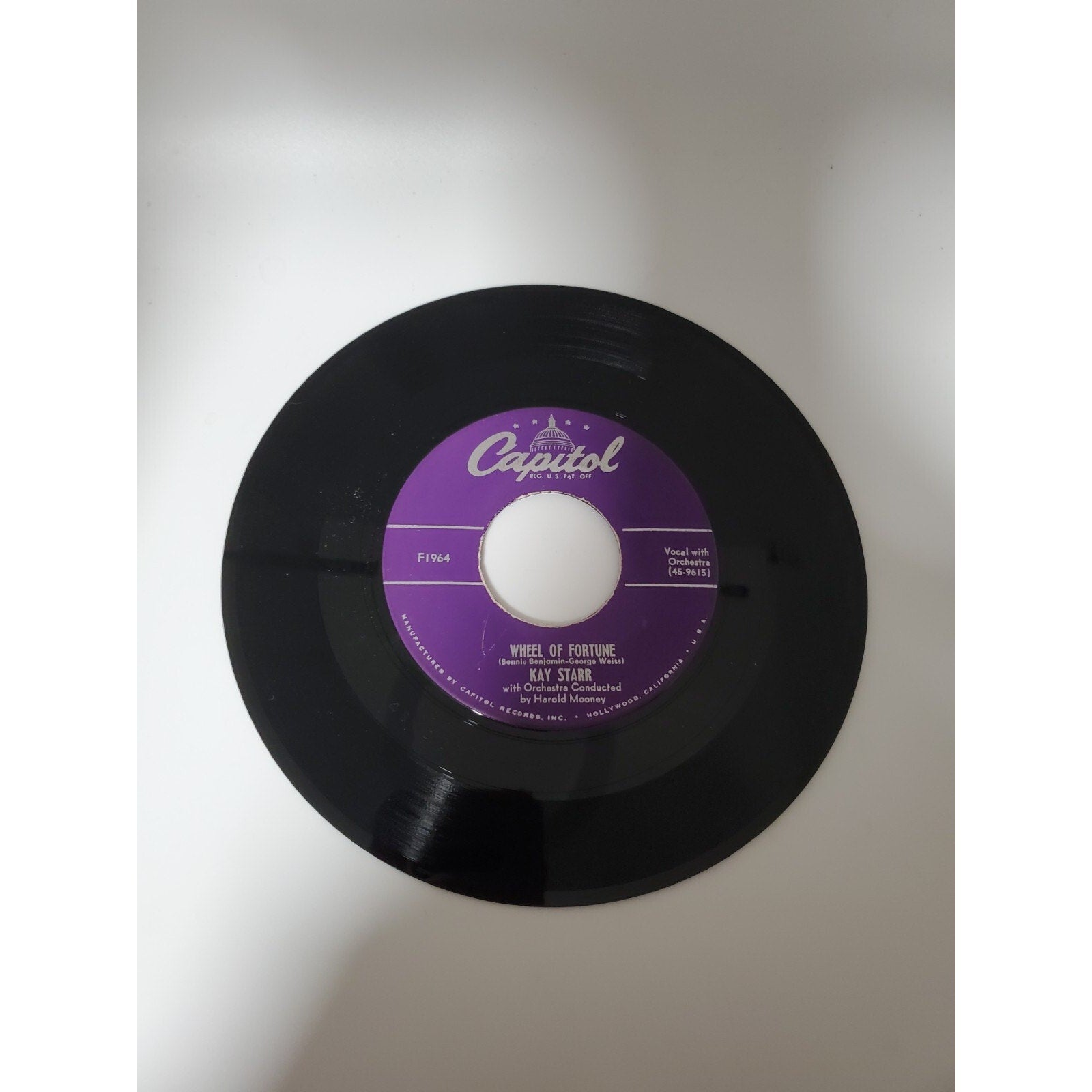 Kay Starr - I Wanna Love You - 45RPM Record - Singles
