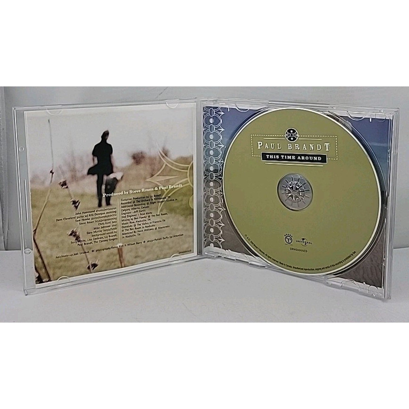 The Time Around by Brandt, Paul (CD, 2019)