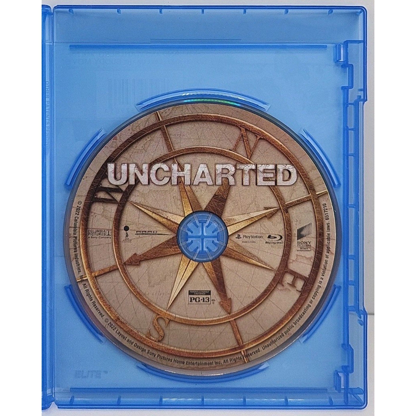 Uncharted (Blu-ray,DVD 2022)