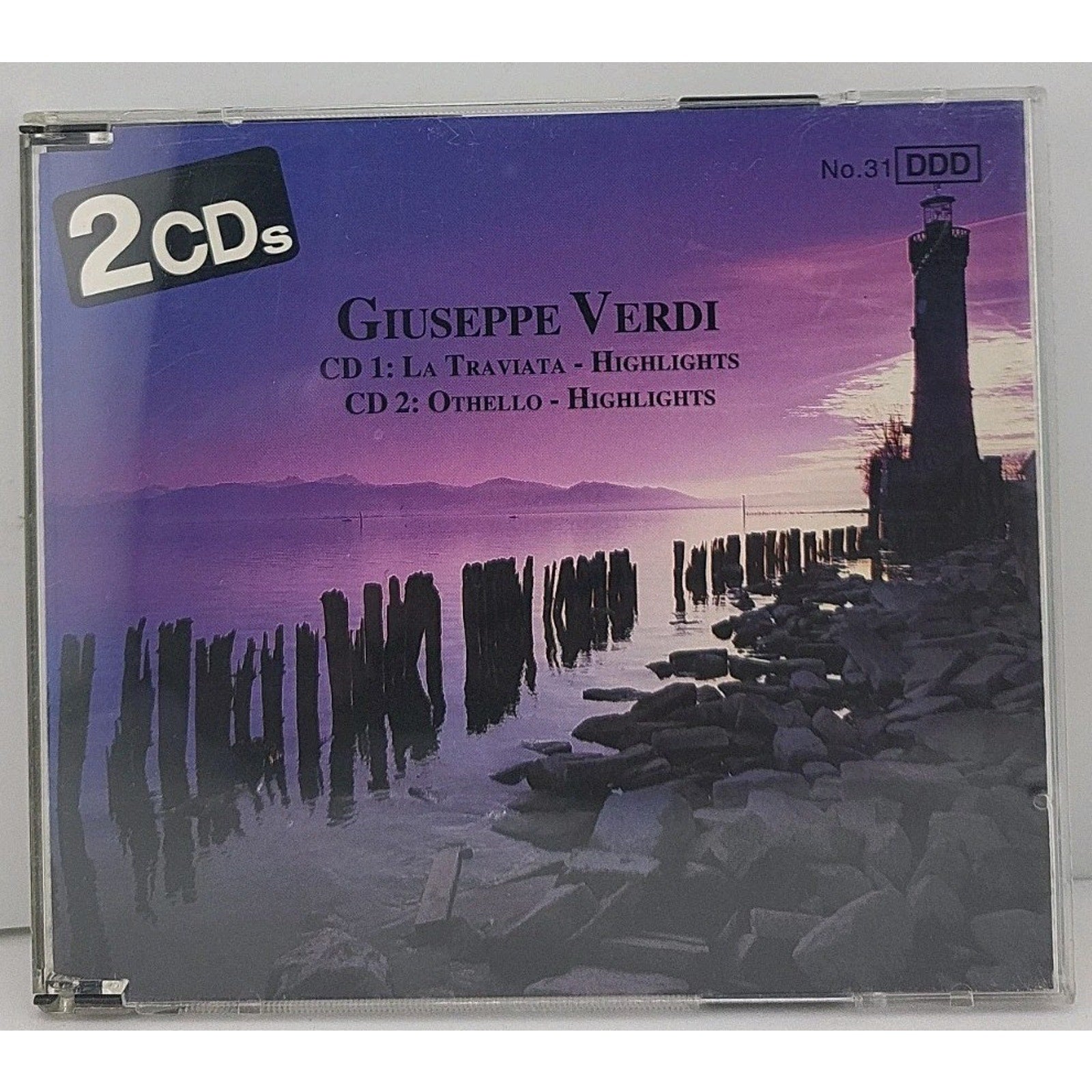 Giuseppe Verdi: La Traviata & Othello Highlights (CD, 2005, 2 disc)