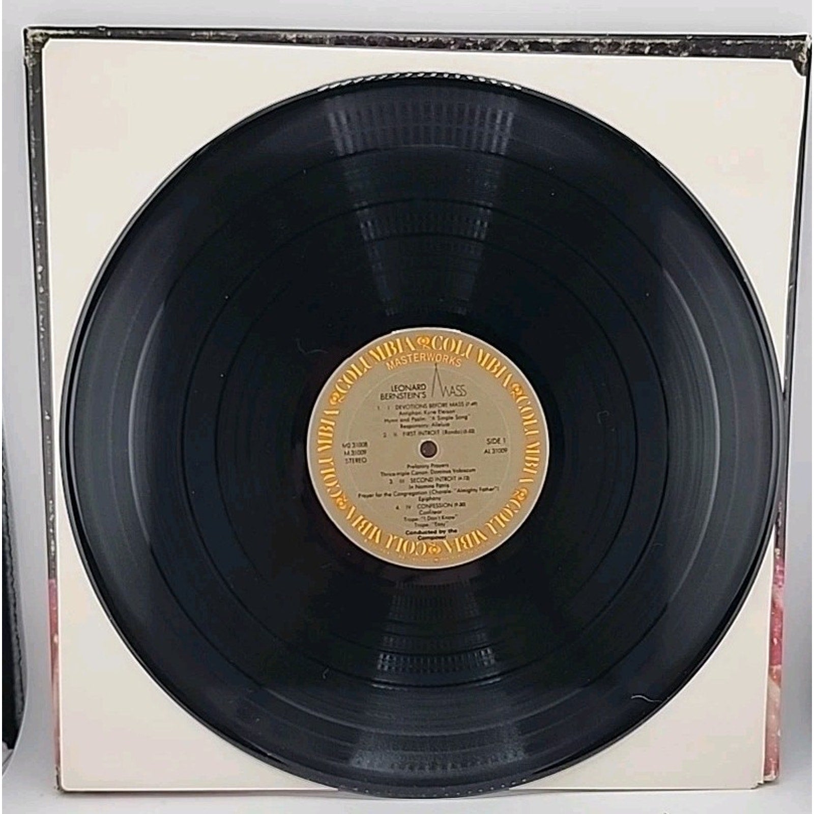 Leonard Bernstein Mass Columbia Masterworks M2 31008 Vinyl 2x LP Box Set