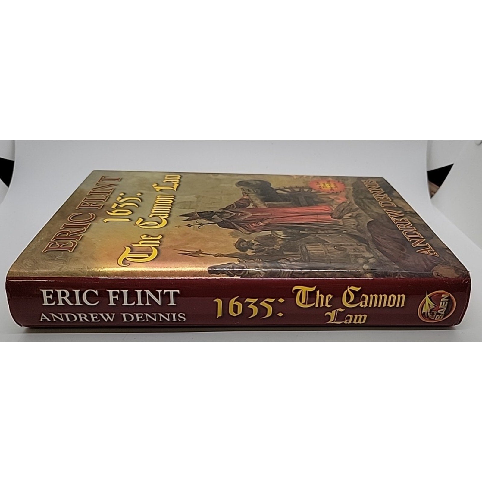 1635: Cannon Law by Eric Flint and Andrew Dennis (2006, Book, Hardcover)