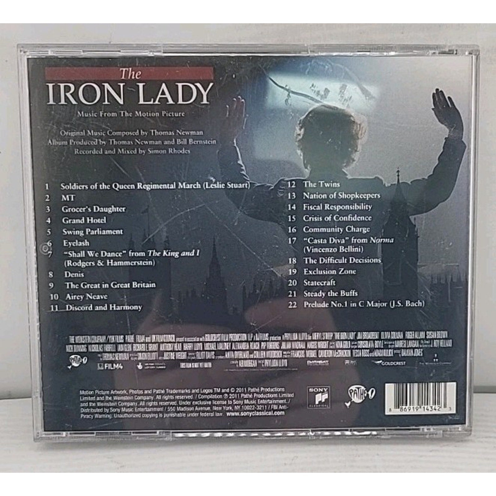 Iron Lady (Score) / O.S.T. by Iron Lady (Score) / O.S.T. (CD, 2011)