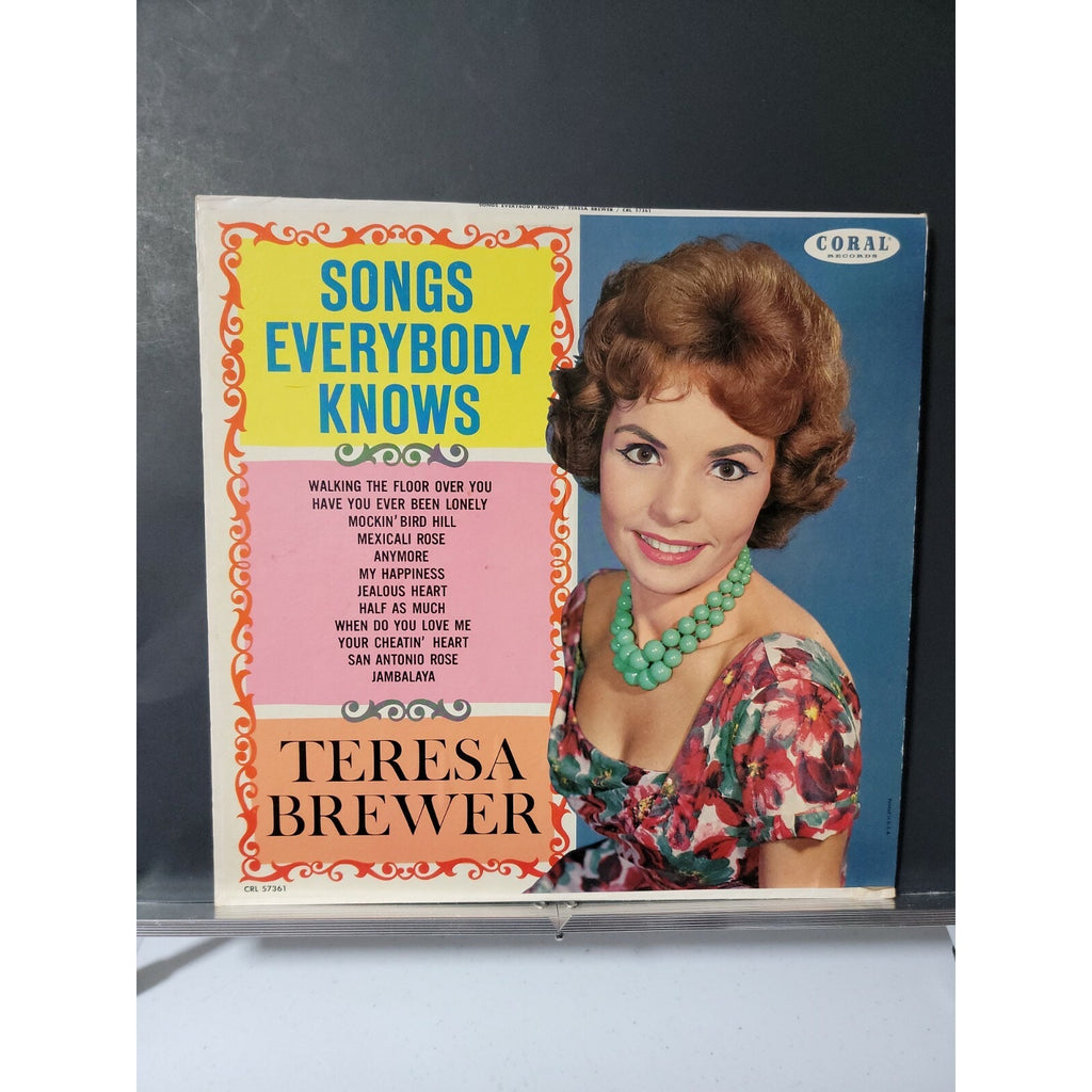 Teresa Brewer – Songs Everybody Knows (Vinyl)