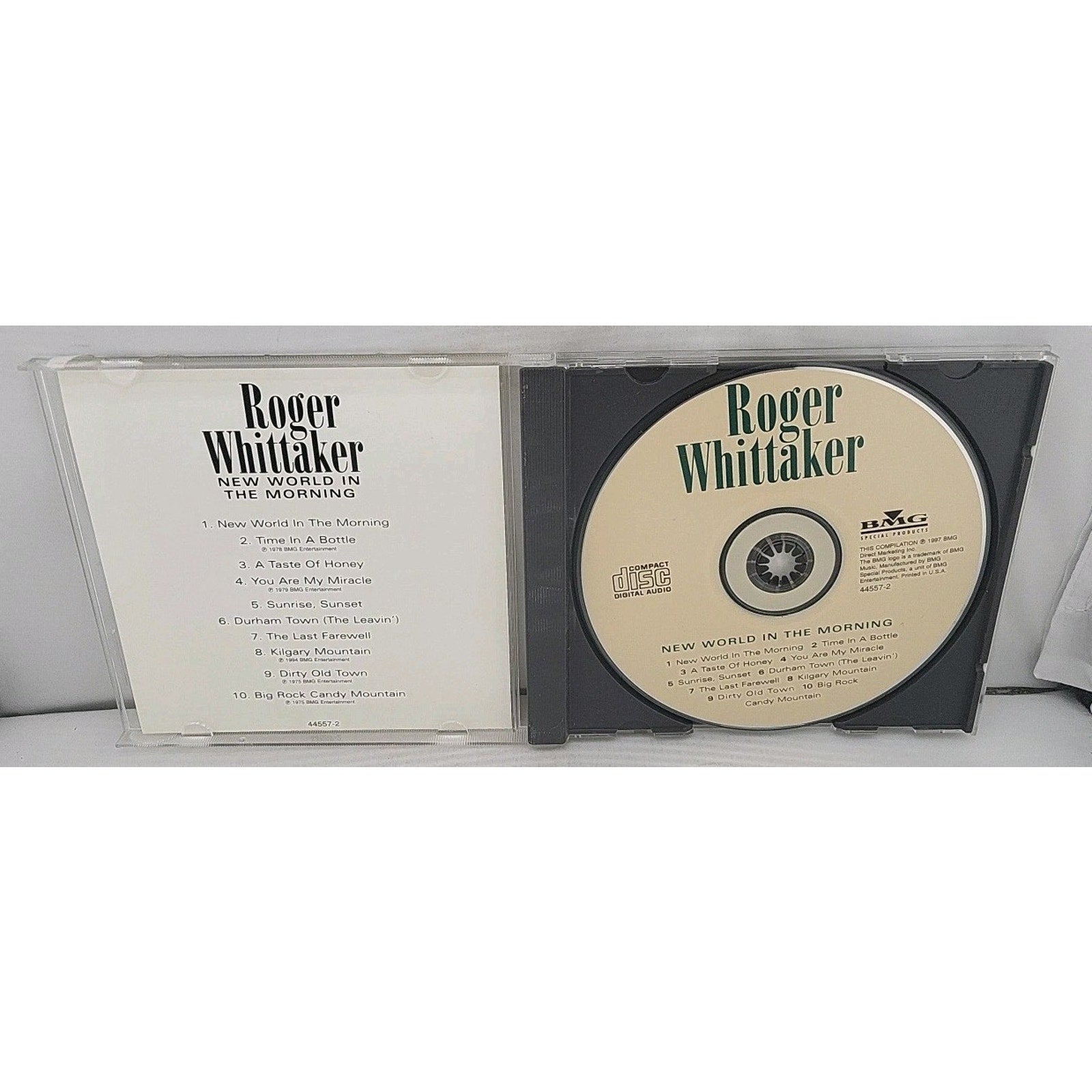 New World in the Morning by Roger Whittaker (CD, 1997)