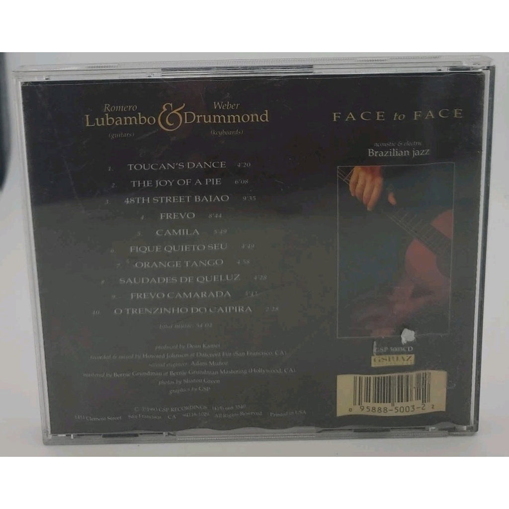 Face to Face by R. & D Lubambo (CD, 2004)