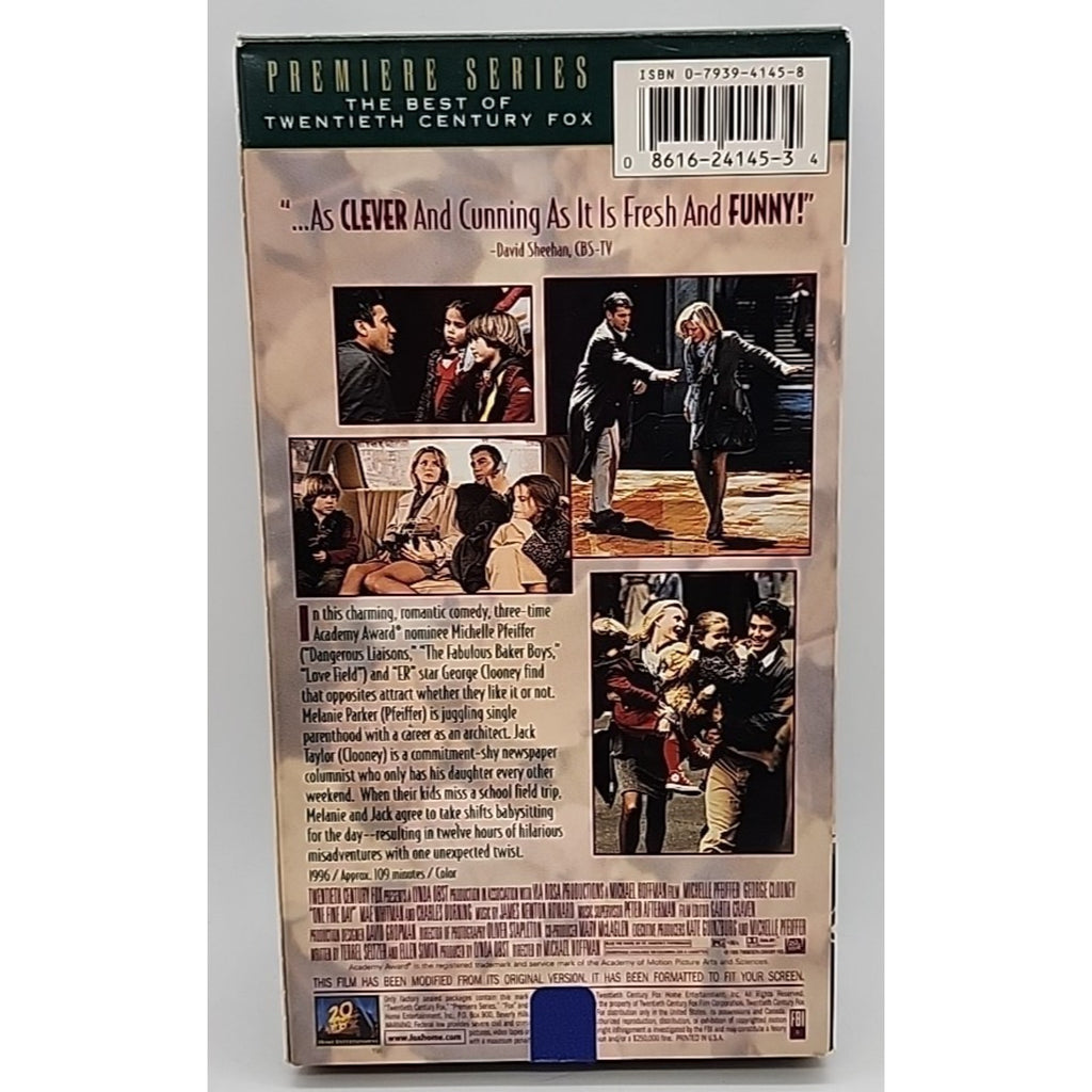 One Fine Day (VHS, 1997, Premiere Series)