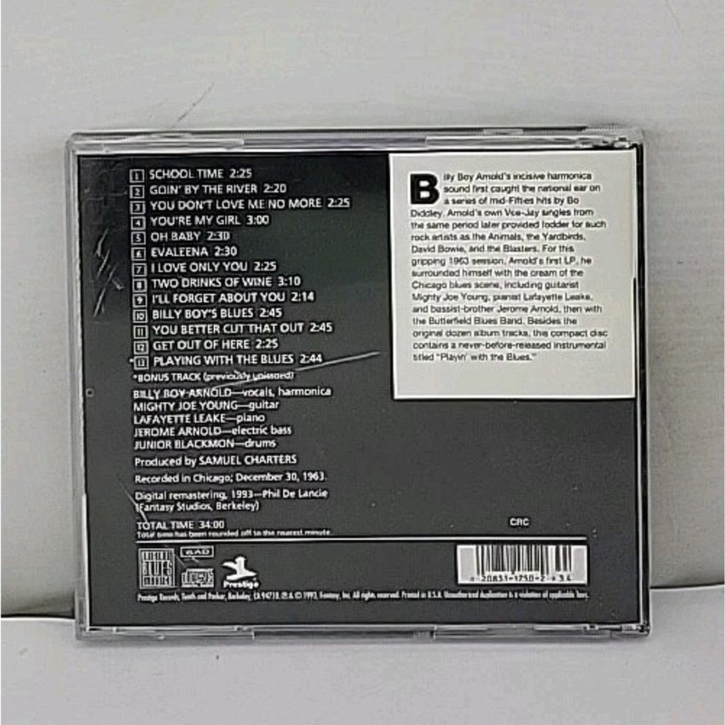 More Blues on the South Side by Billy Boy Arnold (CD, Aug-1993, Prestige...