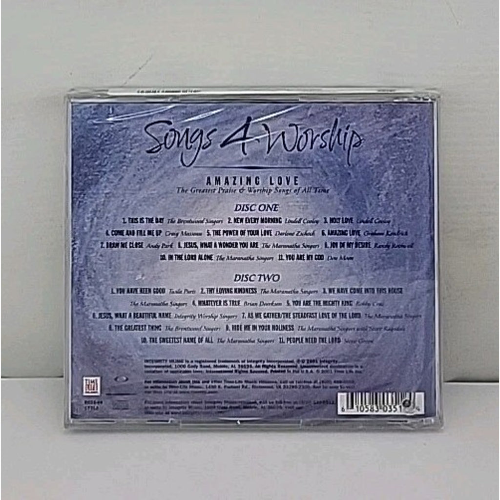Amazing Love by Songs 4 Worship (CD, 2002) *Brand New*