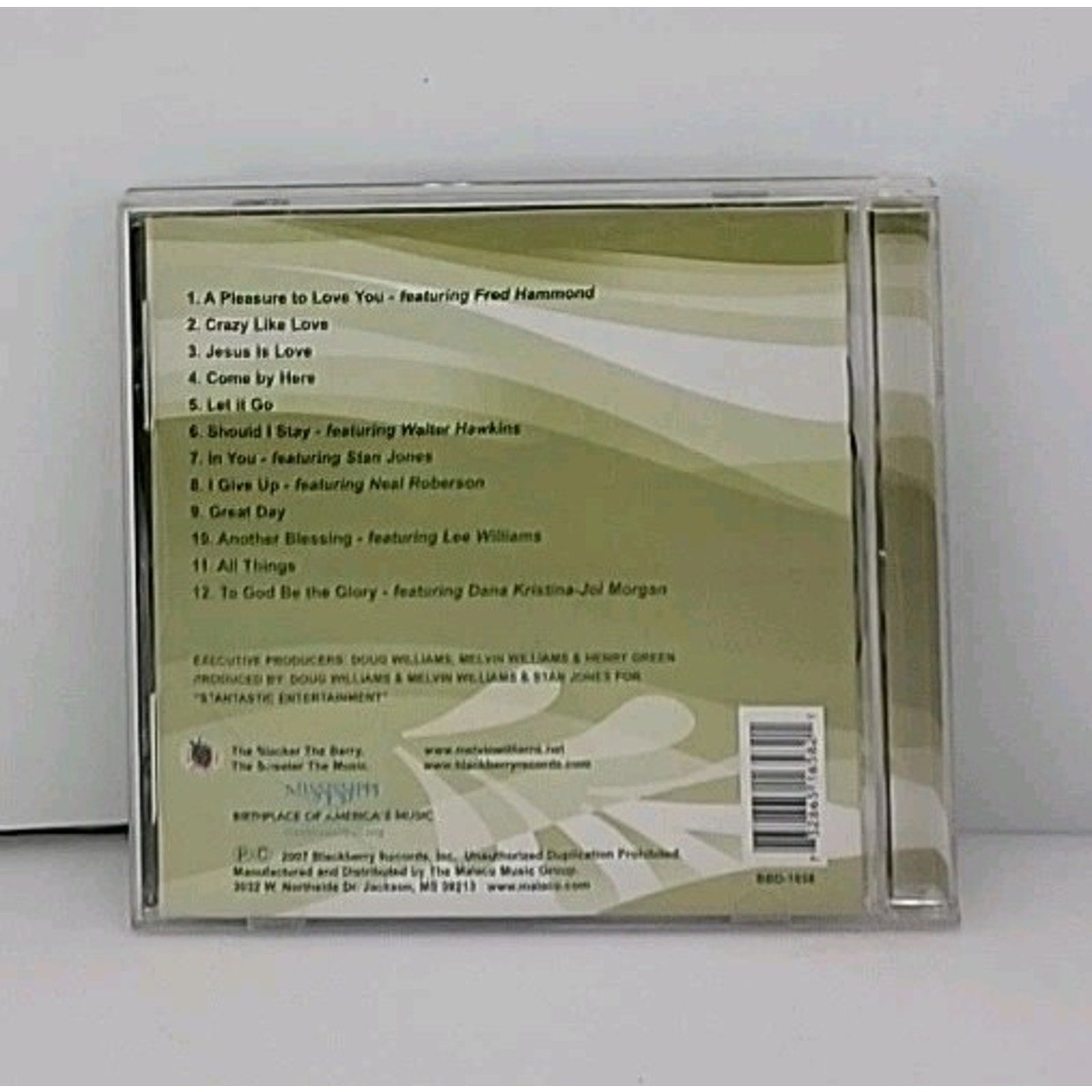 Crazy like Love by Williams, Melvin (CD, 2007)