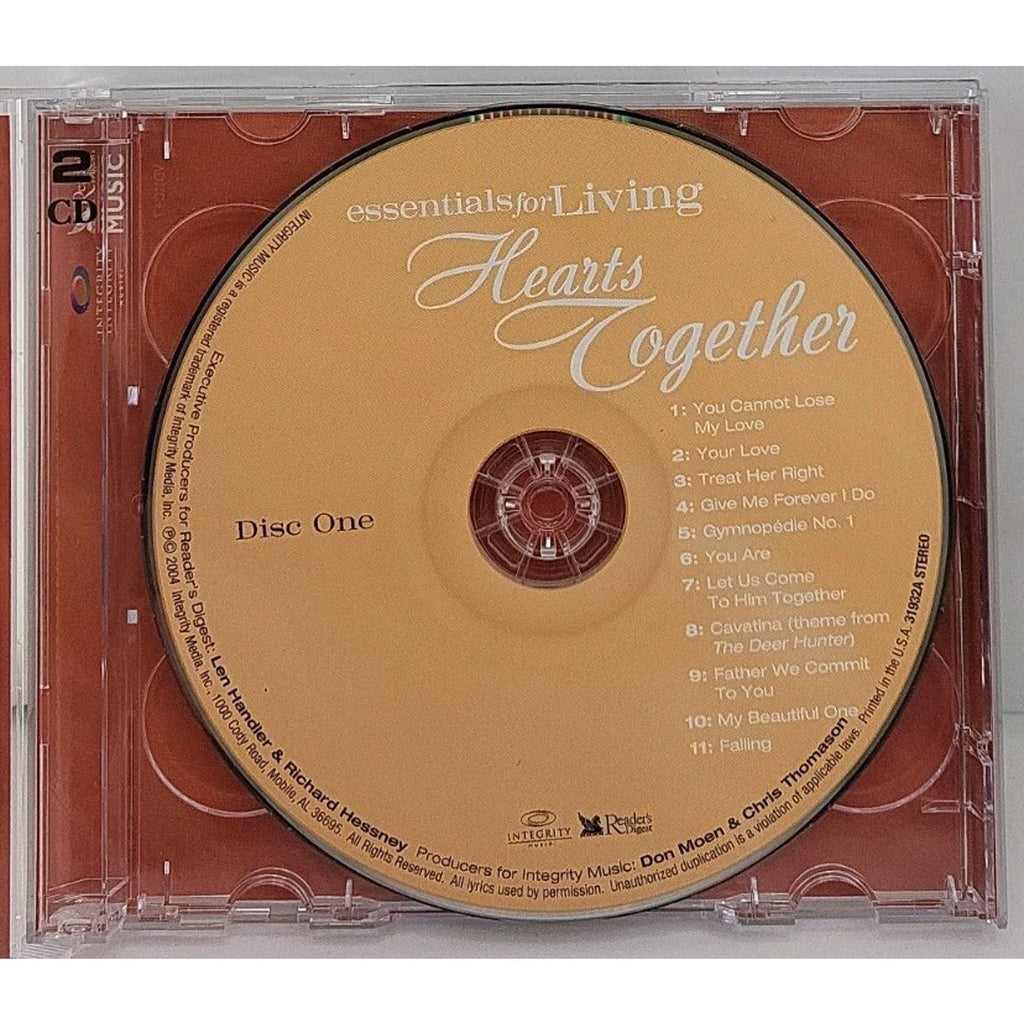 Various - Essentials for Living : Hearts Together - Music CD
