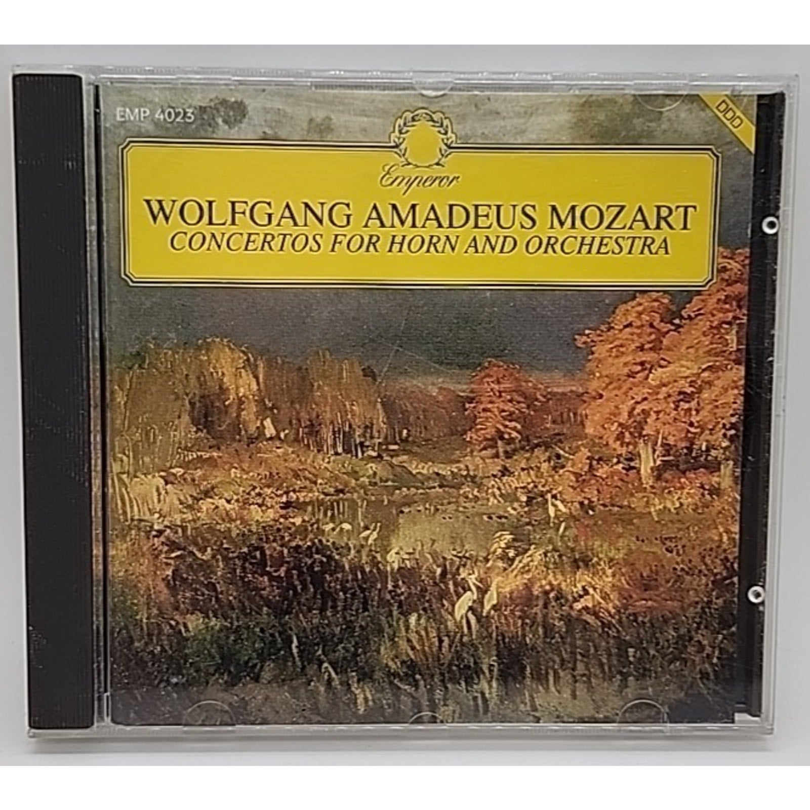 1993 Wolfgang Amadeus Mozart Concertos For Horn And Orchestra CD