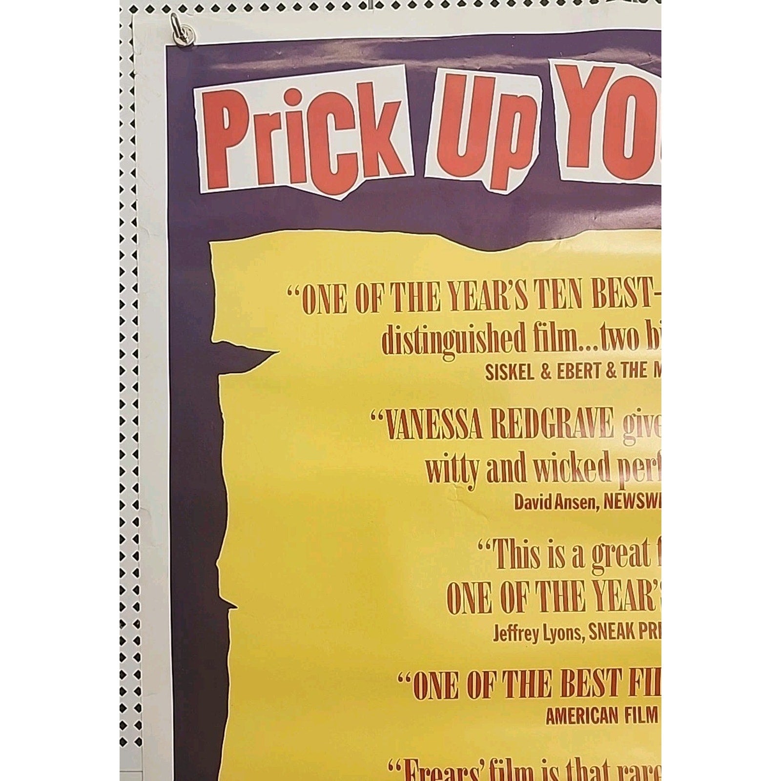 Prick Up Your Ears Movie Poster 27x40