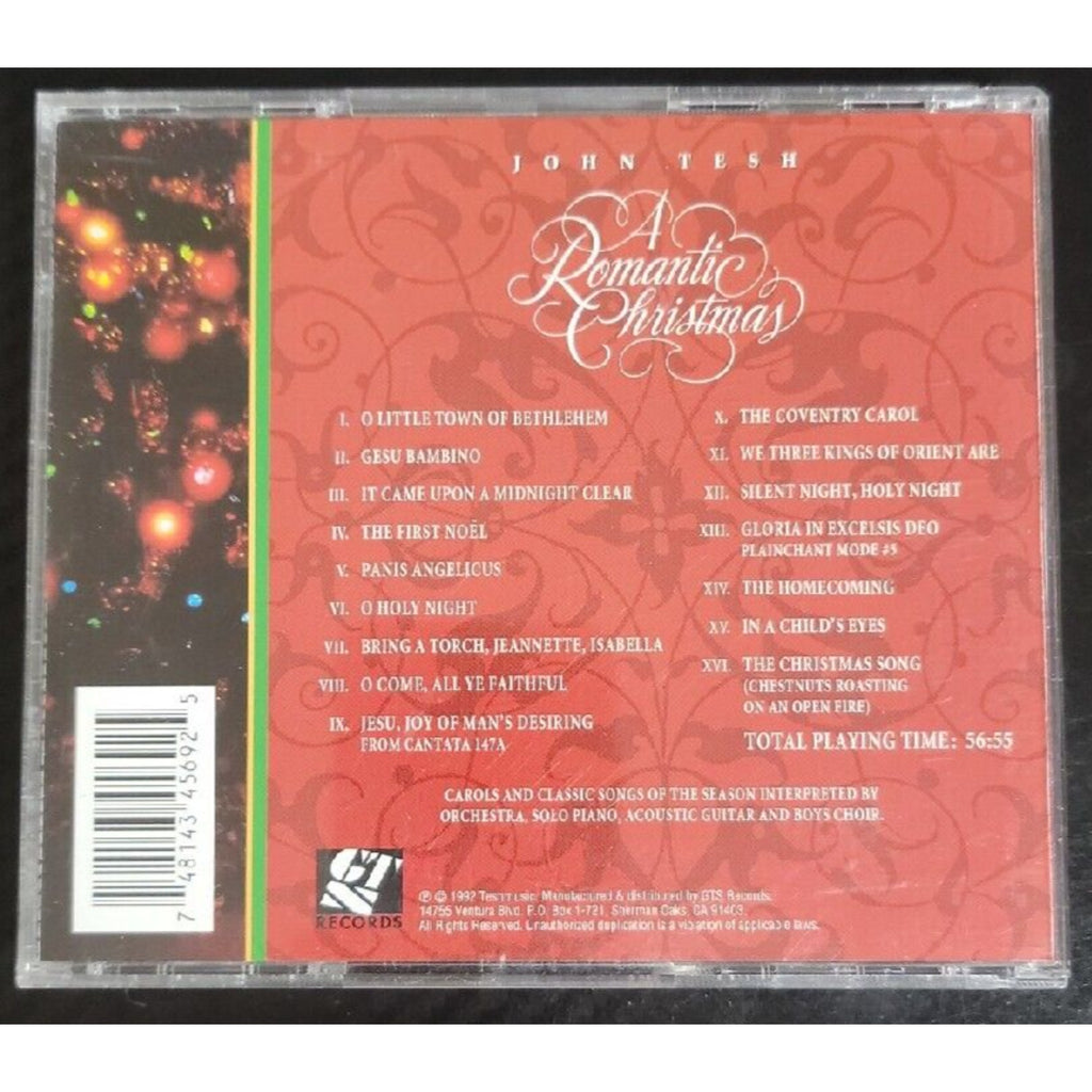 John Tesh - A Romantic Christmas (CD)