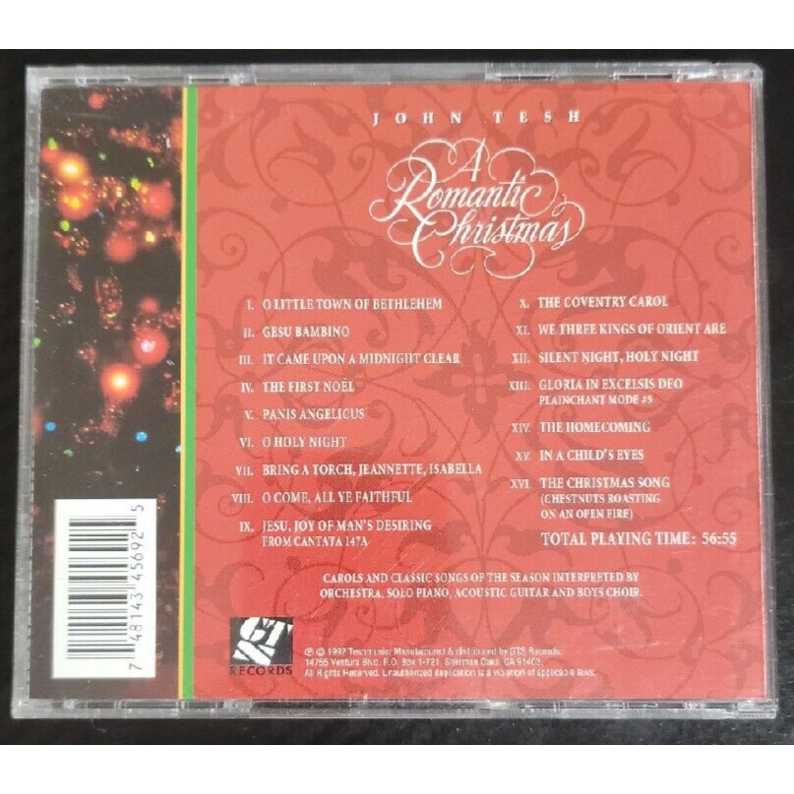 John Tesh - A Romantic Christmas (CD)