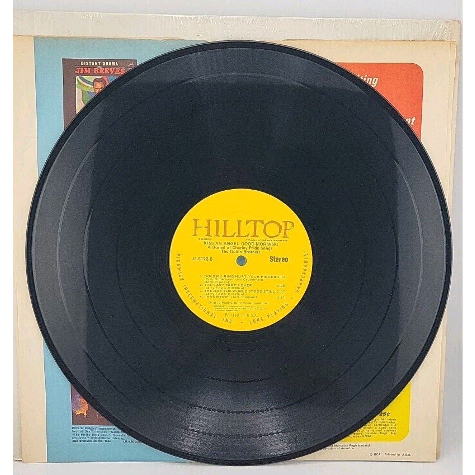 Quinn Brothers A Bushel of Charlie Pride Hits Country Vinyl LP Album Record