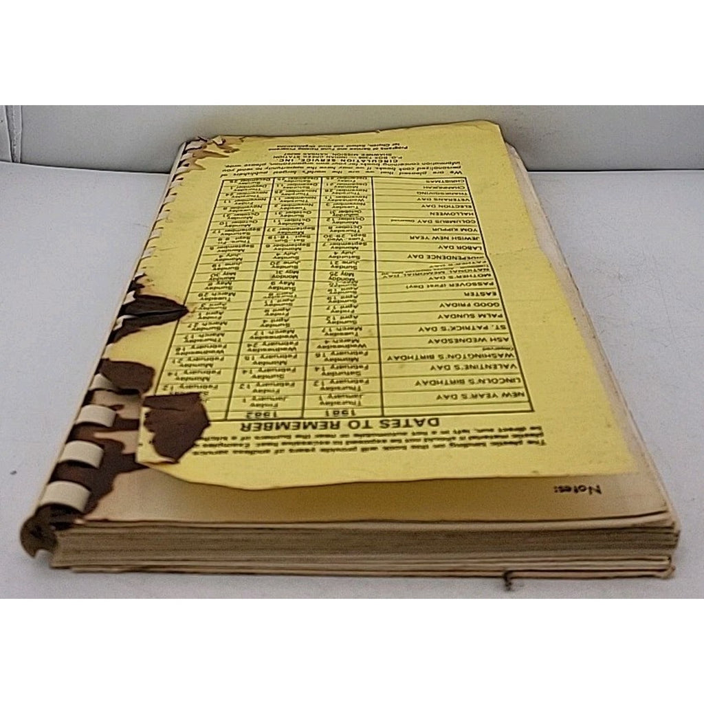 A Book Of Favorite Recipes By Ladies Auxiliary Of Lordeman St. Church Of God