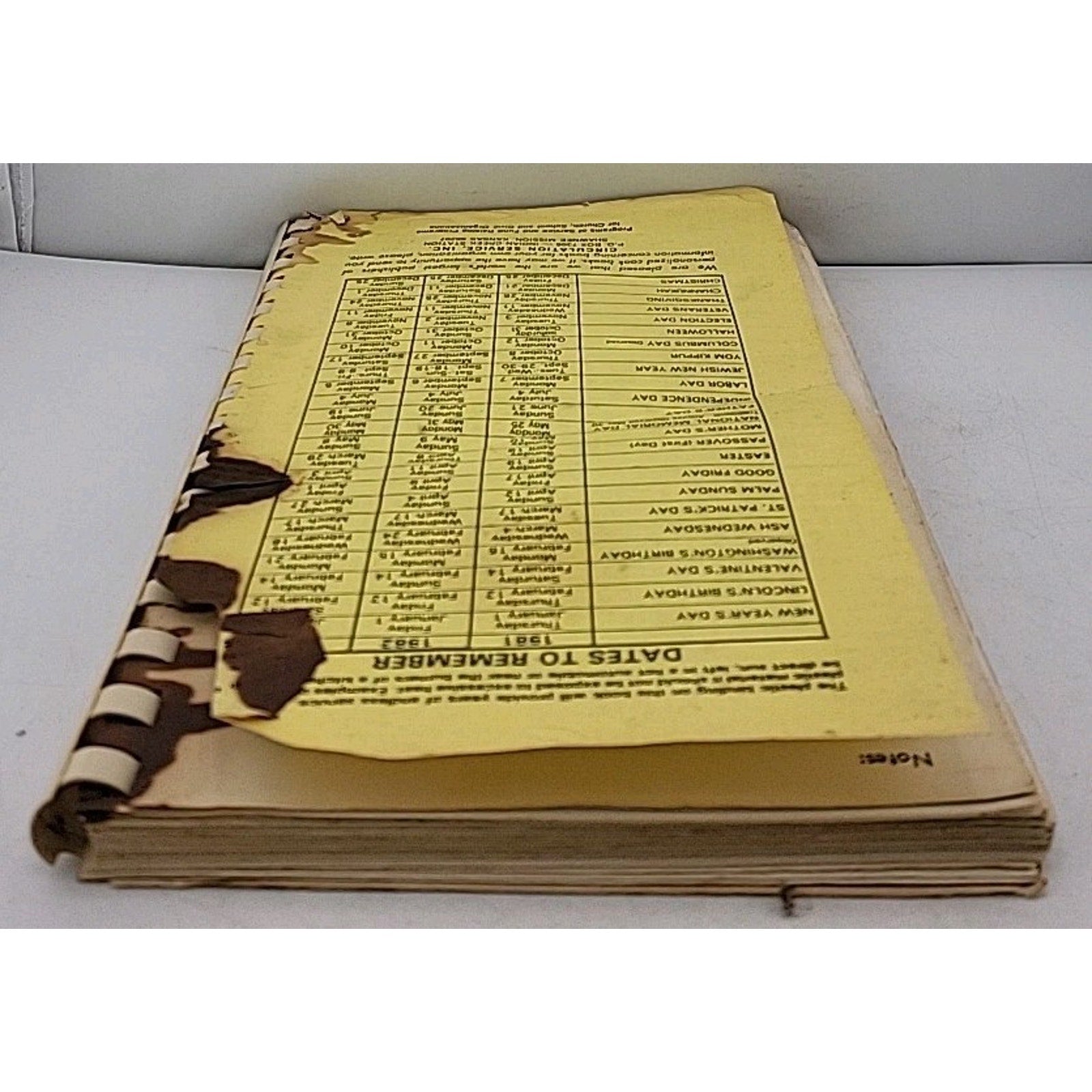 A Book Of Favorite Recipes By Ladies Auxiliary Of Lordeman St. Church Of God