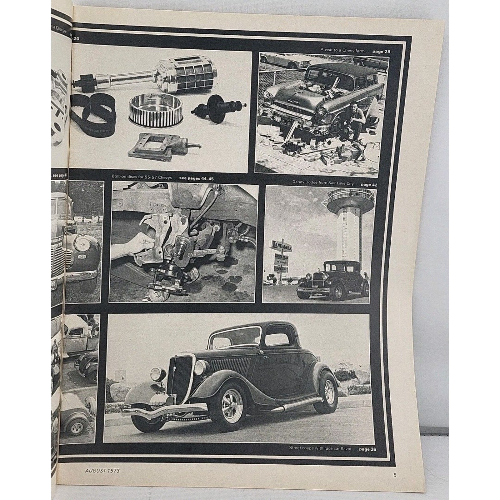 Street Rodder Magazine August 1973 Volume 2 No. 8
